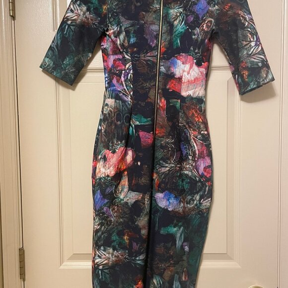 Ted Baker London Pencil Midi Dress - Picture 3 of 6